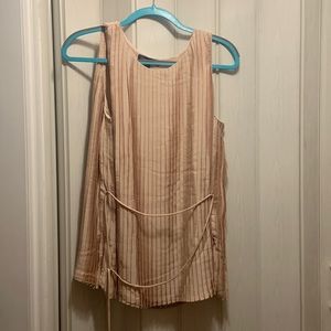 Banana republic tank with belt (tag says tall- will fit normal torso)